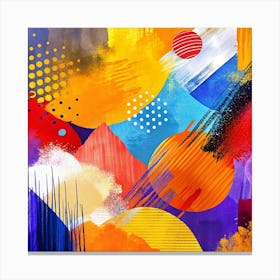 Abstract Painting 137 Canvas Print