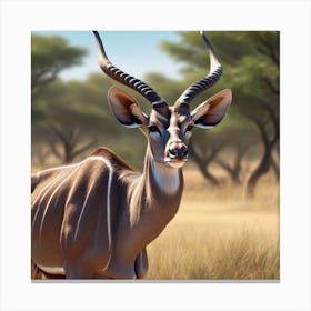 Antelope Canvas Print