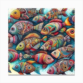 Fishes 26 Canvas Print