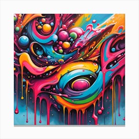 Psychedelic Art 5 Canvas Print