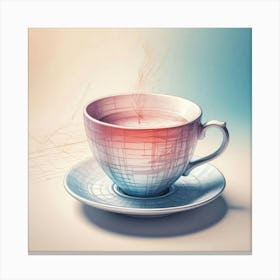 Tea Art 422 Canvas Print