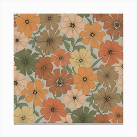 Floral Pattern Canvas Print