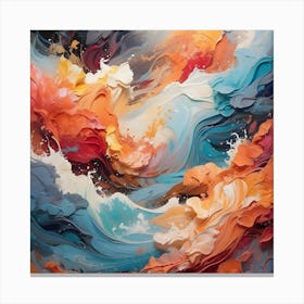 Abstract Painting 36 Canvas Print