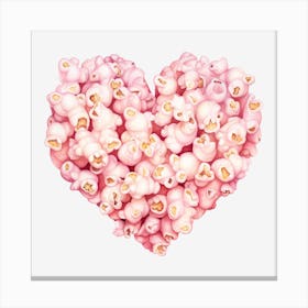 Heart Of Popcorn 2 Canvas Print