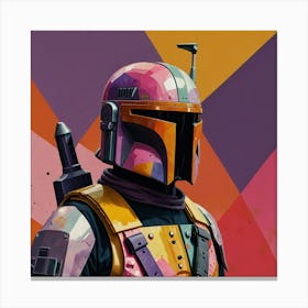 Star Wars Boba Fett Canvas Print
