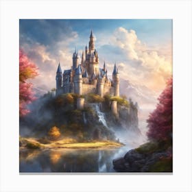Cinderella Castle 10 Canvas Print