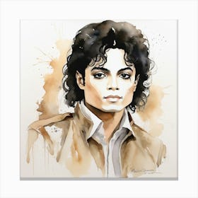 Michael Jackson 7 Canvas Print