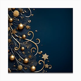 Christmas Tree Background 8 Canvas Print