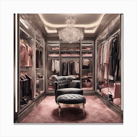 353330 Glamorous Dressing Room With Large Mirror, Hollywo Xl 1024 V1 0 Canvas Print
