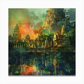 Angkor Temple Canvas Print