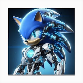 Sonic The Hedgehog 75 Canvas Print