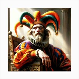 Portrait Artwork 158 Canvas Print