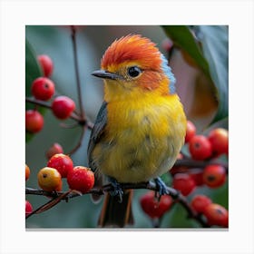 Rufous-Tailed Robin 8 Canvas Print