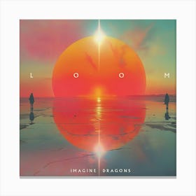 Imagine Dragons Album Cover 7 Canvas Print