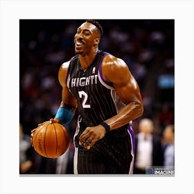 Dwight Howard AI Canvas Print