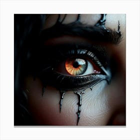 Eye Of The Devil 4 Canvas Print