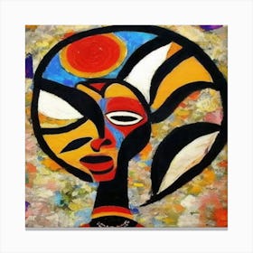 African Art #8 Canvas Print