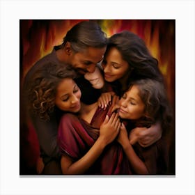 Family Of Faith Canvas Print