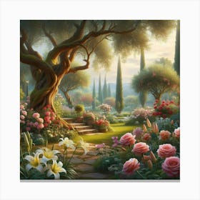 Garden of Peace-9 Canvas Print