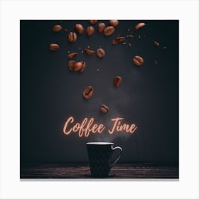 Coffee Time Canvas Print