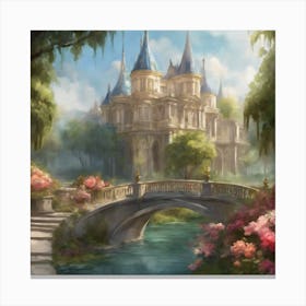 Cinderella Castle 1 Canvas Print