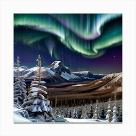 Aurora Borealis 1 Canvas Print