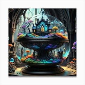 Fairytale Castle Canvas Print