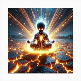 Nerys Child Potential Awakened Converted Canvas Print