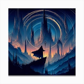 Lord of Rings II Canvas Print