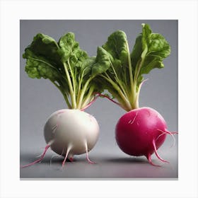 Radishes 63 Canvas Print