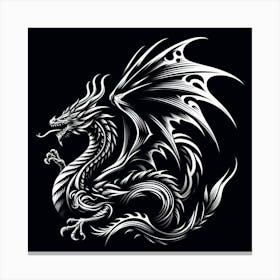 Dragon image Canvas Print