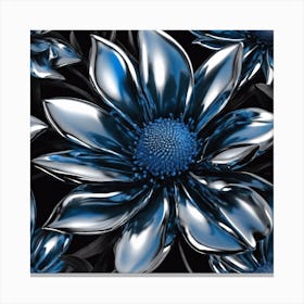 Blue Flowers Canvas Print