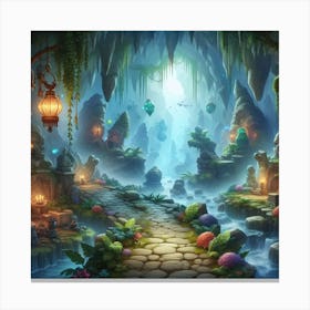 Fairytale Forest 1 Canvas Print