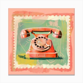 Vintage Telephone Canvas Print
