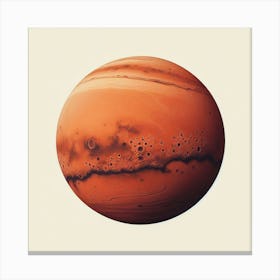 Mars Canvas Print Canvas Print