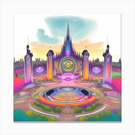 Disney World Canvas Print