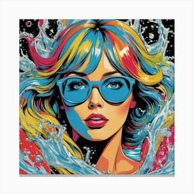 Pop Art Canvas Print