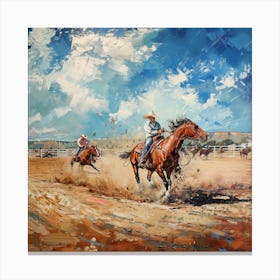 Rodeo Canvas Print