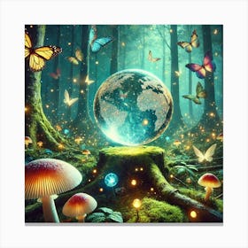 Ethereal Forest 3 Canvas Print