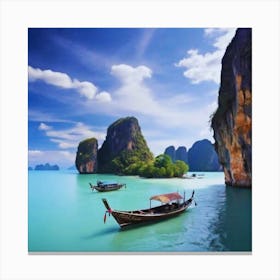 Thailand landscape Canvas Print