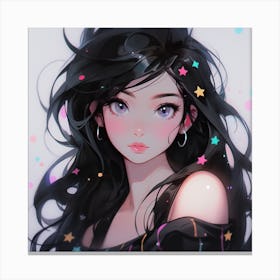 Anime Girl 12 Canvas Print