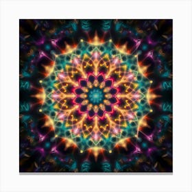 Psychedelic Mandala 3 Canvas Print