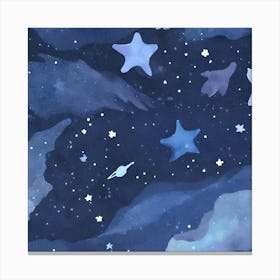 Stars at night 3 Canvas Print