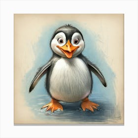 Penguin 14 Canvas Print