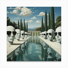 'The Pool' Canvas Print