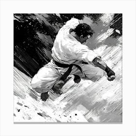 Karate 5 Canvas Print