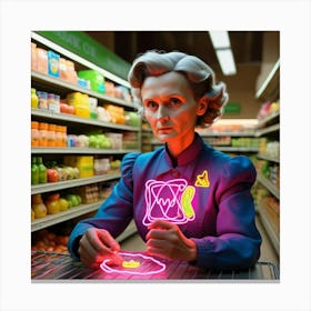 Grocery Shop With Madam Marie #9 Canvas Print
