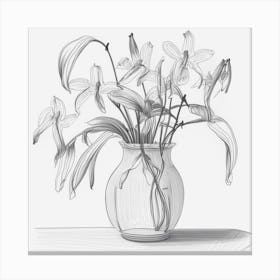 Lily Of The Valley Canvas Print