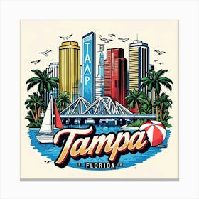 Tampa Florida Canvas Print