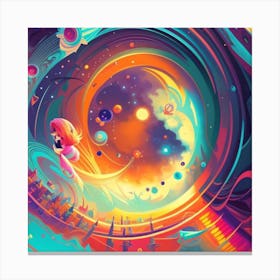 Psychedelic Art 57 Canvas Print
